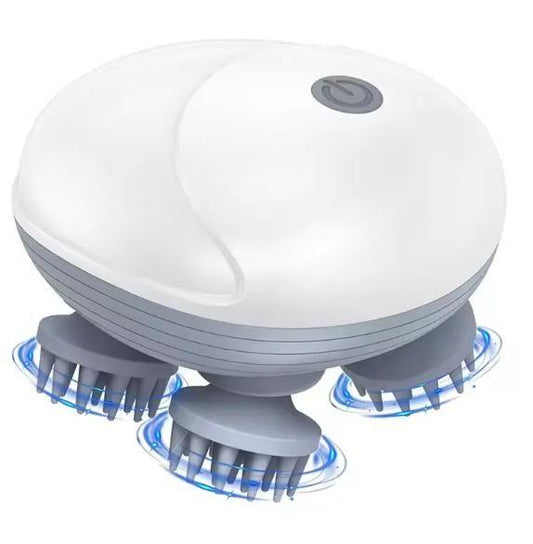 Electric Pet & Cat Massager – Handheld Waterproof Head & Body Kneading Massager for Cats & Dogs