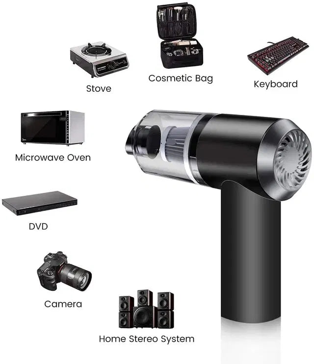 Rechargeable Cordless Air Duster & Cleaner – High-Power Compressed Air Blower Tool for Dusting & Inflating