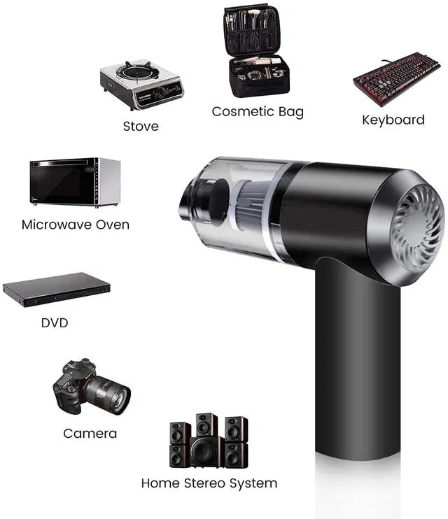 Rechargeable Cordless Air Duster & Cleaner – High-Power Compressed Air Blower Tool for Dusting & Inflating