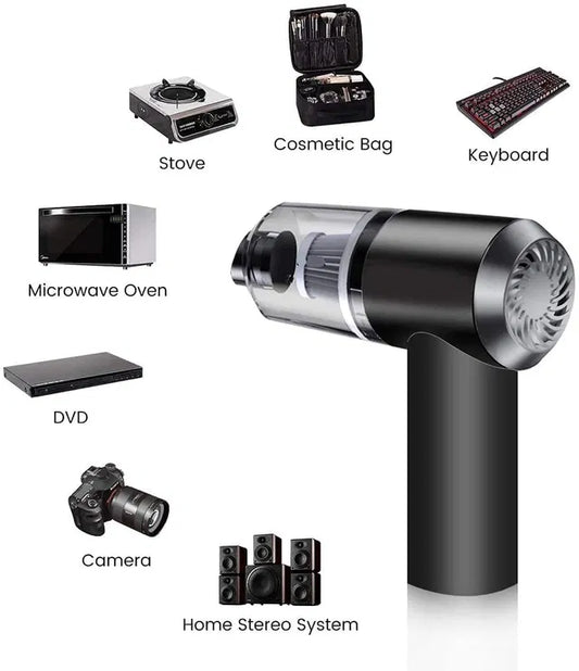 Rechargeable Cordless Air Duster & Cleaner – High-Power Compressed Air Blower Tool for Dusting & Inflating